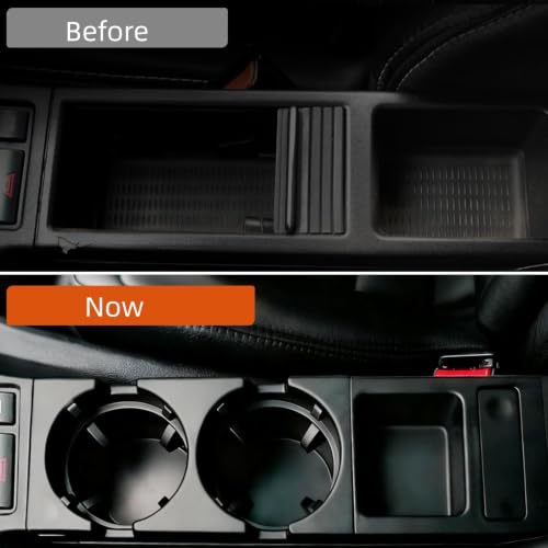 Porte gobelet console centrale BMW E46 évite les boissons renversées - 5