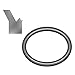 Rod Wiper, DT, 5 1/2ID, 5.500 Rod Dia