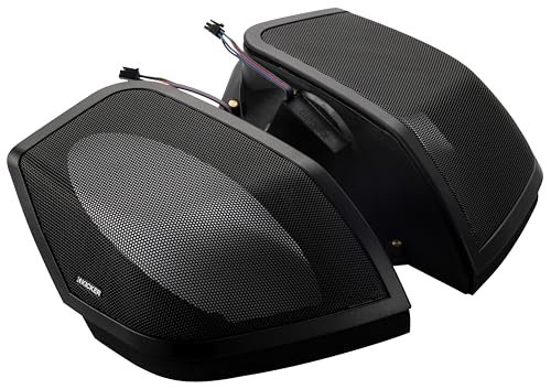 Kit Universal KICKER HDBX14 de Alforja Cut-In 6x9 con Iluminación LED RGB, sin Parlantes miniatura 1