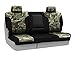Coverking Center 60/40 Bench Custom Fit Seat Cover for Select Buick Enclave Models - Neosupreme Camo Real Tree (Max-1 with Black Sides)