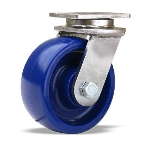 Hamilton Endurance S-ENS-5UYSB - 5" x 2" Stainless Steel Swivel Caster with Sealed Precision Bearings - Industrial Quality