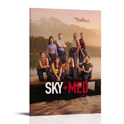 JDzenpingzsz SkyMed Poster mit medizinischem Drama, minimalistisches Vintage-TV-Serie, Poster, Druck für Schlafzimmer, Leinwand, Wandkunst, ästhetisch, dekorativ, 50 x 75 cm, Rahmenstil für 80,61 EUR bei amazon.de Bild: JDzenpingzsz SkyMed Poster mit medizinischem Drama, minimalistisches Vintage-TV-Serie, Poster, Druck für Schlafzimmer, Leinwand, Wandkunst, ästhetisch, dekorativ, 50 x 75 cm, Rahmenstil für 80,61 EUR bei amazon.de