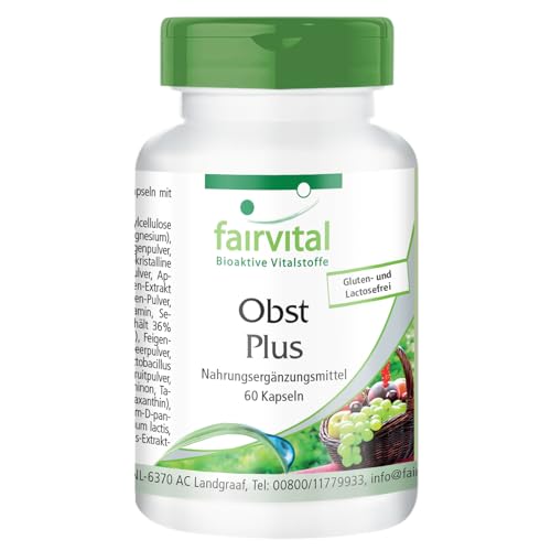 Fairvital-Obst-Plus-60-Kapseln-HOCHDOSIERT-hochwertige-Obstpulver-natuerliches-Multivitamin-mit-guten-Bakterienkulturen