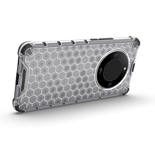 Image of Glasgow Back Case Cover Compatible with [ Honor X9B 5G ] (Stylish Design) - Transparent