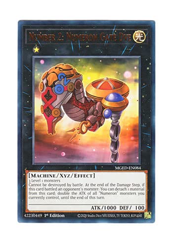Amazon.co.jp: 遊戯王 英語版 MGED-EN084 Number 2: Numeron Gate Dve 