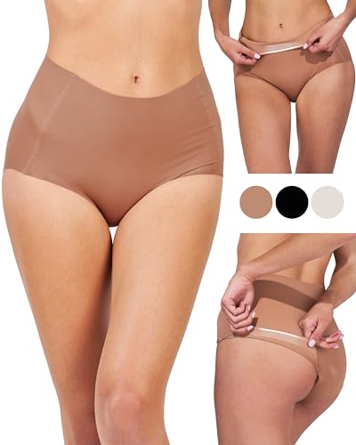 Catálogo de Braguitas y culottes para Mujer disponible en línea para comprar. 49 SENSACI Braga Culotte Mujer con Tiras Silicona Antideslizante sin Costuras Cómoda Elástica Invisible Ideal para Deporte y Ropa Ajustada. (MX/US, Alfa, X-Grande, Regular, Regular,...