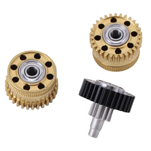 Kit de engranajes de extrusora de impresora 3D metálico para solucionar problemas de extrusión
