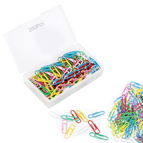 [Facile Da Conservare] - Puoi conservare graffette piccole nella scatola di plastica allegata per un facile utilizzo e conservazione e mantenere pulito il desktop.