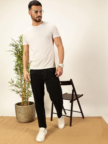 Image of Thomas Scott Mens Mid Rise Clean Look Slim Fit Jeans