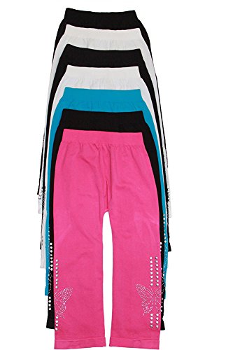 ToBeInStyle Girl’s Pack of 6 Layering Stretch Shorts Modesty Slip Under Skirts Boyshorts