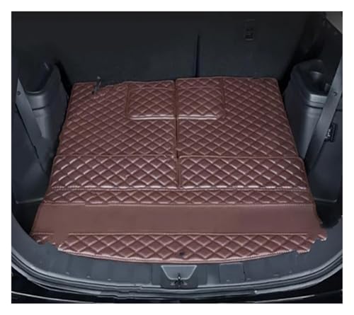 Tapis coffre en cuir luxe pour Mitsubishi Outlander protection imperméable