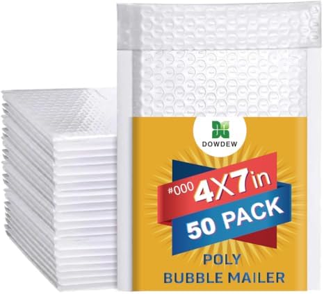 200 #000 Buste Imbottite 5x8 Marca EcoSwift Poly Bubble X-Wide #000 Mailers - Foto 2
