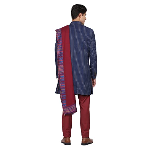 Image of blackberrys Men's Polyester Full Sleeves Business Suit Pants Set