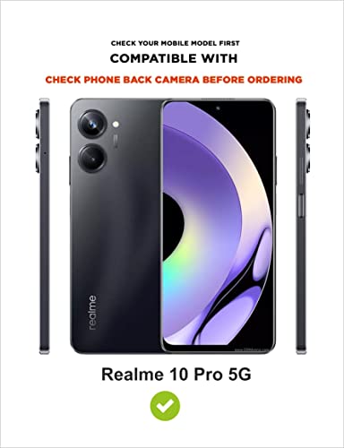 Image of SBMS Flip Cover for Realme 10 Pro 5G Back Cover Case with Magnatic Closure | Inbuilt Stand | Card & Money Pocket (Mat Brown)