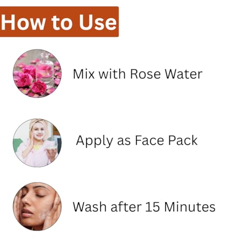 Image of SKS Sandalwood Face Pack Powder | Lightens Suntan, Dark Spots & Pigmentation | Prevents Acne Breakouts | Enriched with Chandan Powder for Glowing Skin & Tan Removal - 100g