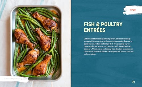 Rockridge Press 980124229 The Easy 5-Ingredient Ketogenic Diet Cookbook: Low-Carb thumb #5