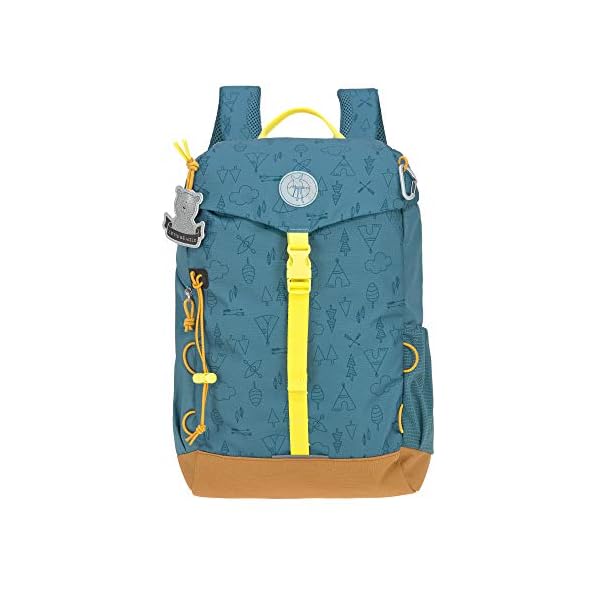 LÄSSIG Kinder Wanderrucksack Kinderrucksack Ausflug ab 5 Jahre /Outdoor Backpack Big Adventure Blau, 14 L