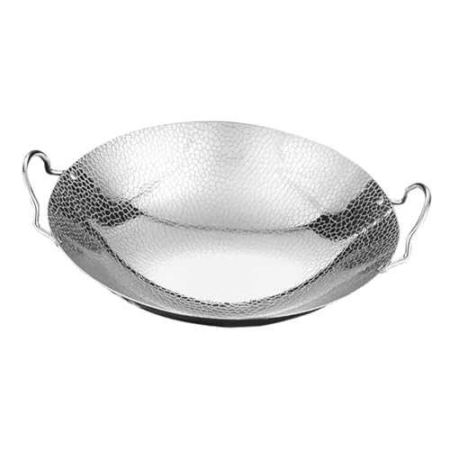 ABOOFAN Olla Inoxidable para Cocinar con Doble Asa Resistente y Ligera Olla Pequeña para Camping y Cocina Fácil de Limpiar y Transportar