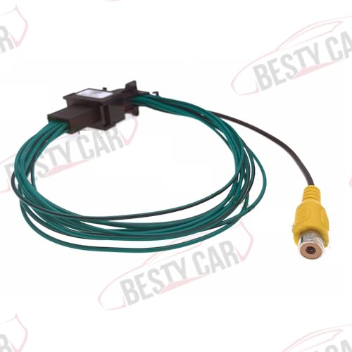 Image of Car Reversing Reverse Backup Camera Video Input Adapter Cable Wire Connector for Ford SYNC 1 fits for Ford Focus Fusion Kuga Ranger Transit Fiesta C-MAX with 4.2″ Screen