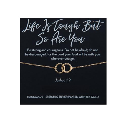 Image of Luxury Christian Bracelet With Bible Verse In Gift Box, Premium Religious Jewelry Gift For Birthdays, Sympathy, Mom, Mom to be, Sister, Daughter, Wife, Aunt, Niece & Friend, Inspirational Encouragement Present in Gift Box