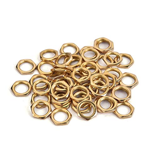 EXCEART 50 Pcs en Alliage de Zinc M8 Guitare Hex Écrous Potentiomètre Sortie Jack Noix pour Guitare Basse Pièces de… - Les Beatles, Paul McCartney, John Lennon, RIngo Starr, George Harrison EXCEART 50 Pcs en Alliage de Zinc M8 Guitare Hex Écrous Potentiomètre Sortie Jack Noix pour Guitare Basse Pièces de… – Image 4