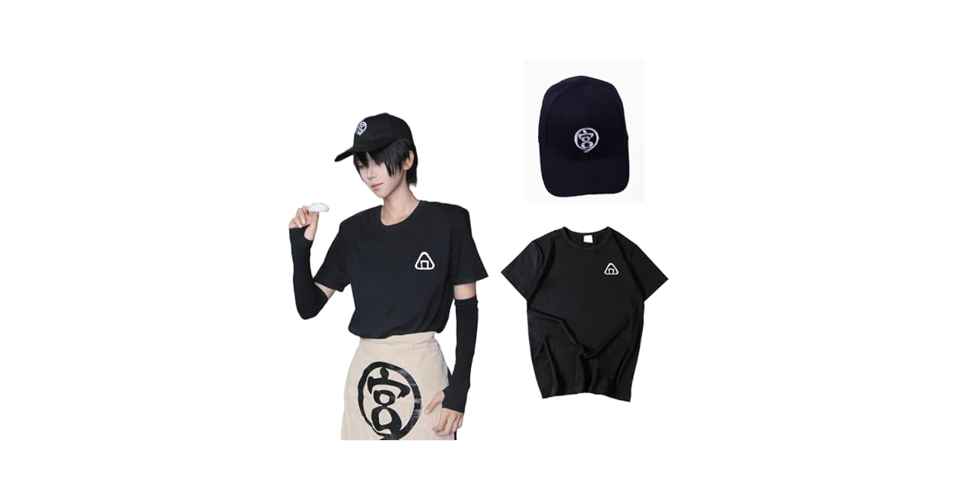 ハイキュー!! おにぎり宮 宮治 コスプレ衣装 ウィッグ Amazon.co.jp: ハイキュー!! 宮治 コスプレ衣装 帽付き おにぎり