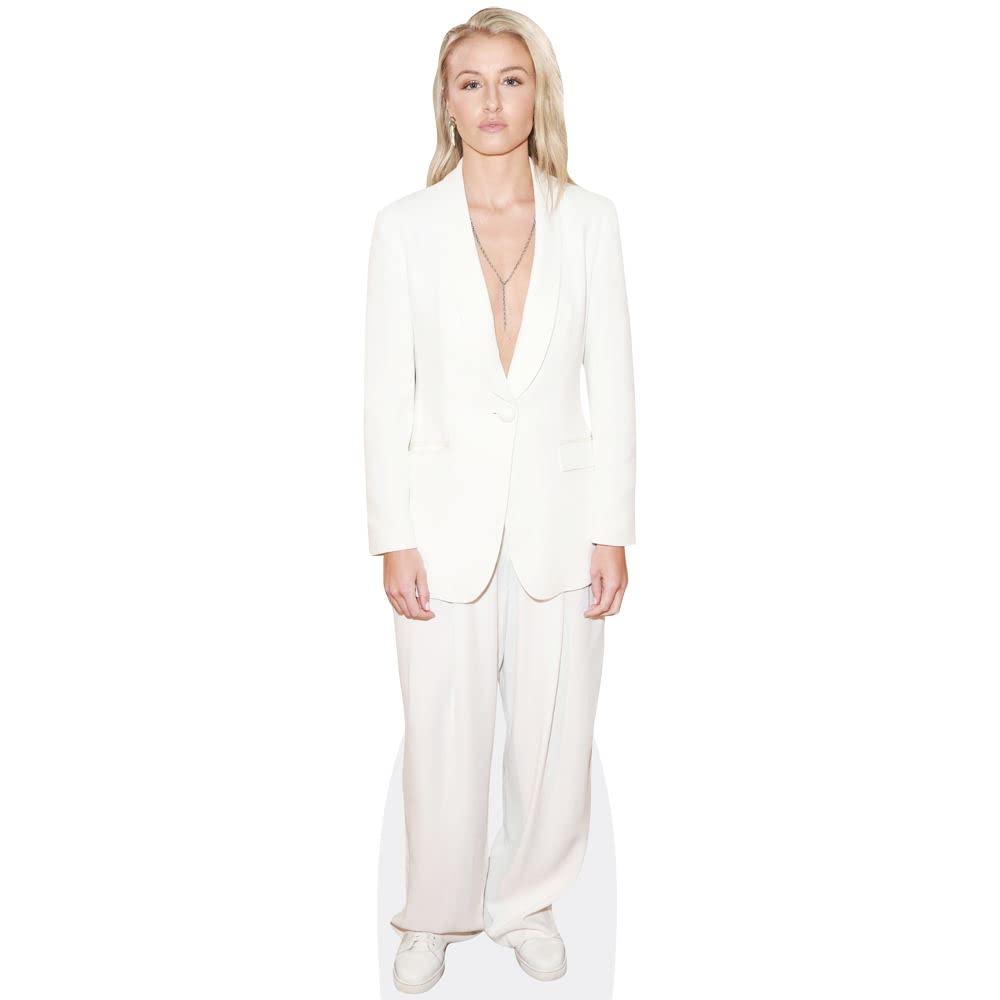 Leah Williamson (White Suit) Mini Size Cutout