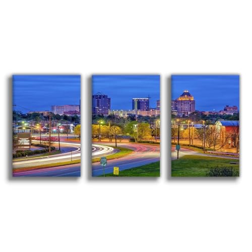 Greensboro poster sur toile pour sublimer l'ambiance de votre bureau