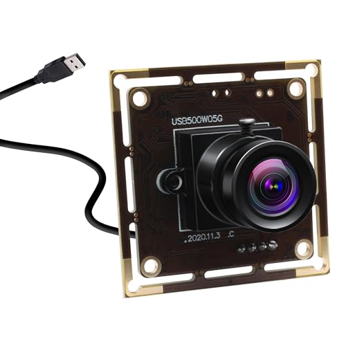 Caméra pour imprimantes 3D et automatisation industrielle avec objectif 3,6 mm