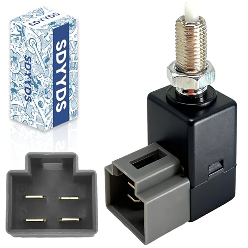 SDYYDS Brake Light Switch 4 pin 93810-3K000 Fit for Hyundai Accent Elantra Entou i10 i20 i30 i40 ix20 Santa FÉ/KIA Piccanto Sorento Sportage Venga