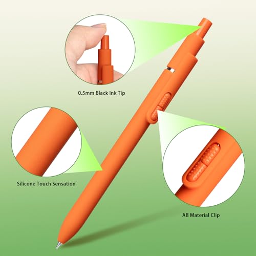 8-Pack Quick Dry Gel Pens for Smooth Writing - Image 4