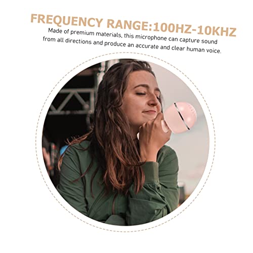 Mikinona 1 Set Microphone Kids Wireless Microphone Condenser Microphones Handheld Microphone Singing Microphone Plastic Wireless Singing Mic Mic Speaker Wireless Singing Microphone Ktv Mic #TOP2
