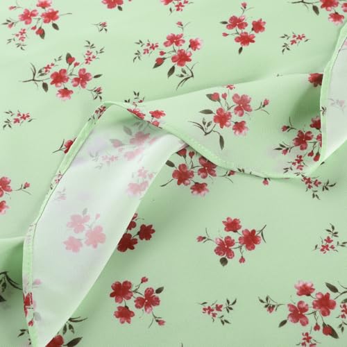 Image of Belle Poque Sun Dresses for Women Spring Summer Floral Midi Flowy Spaghetti Ruffle Wedding Guest Tea Party Dress