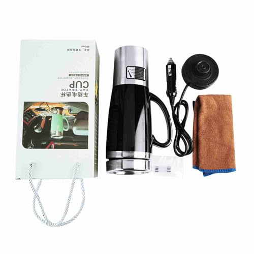 Hervidor Eléctrico para Auto 12V 450ml Negro miniatura 2