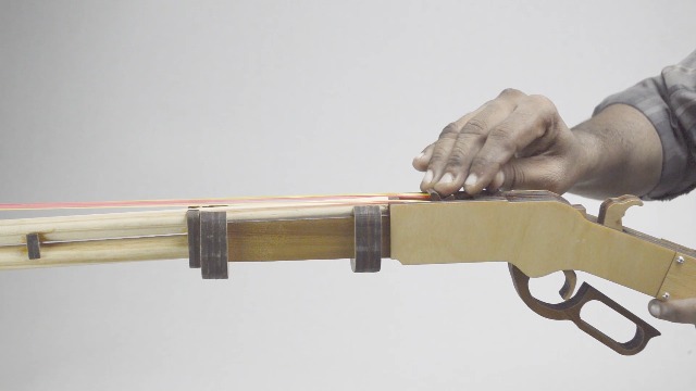 Techny Birds Winchester 1873 Model Toy Gun,Accurate&Safe Shooting
