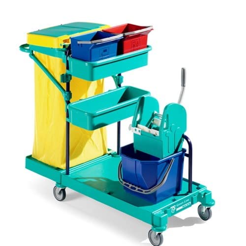 Carrello TTS Green 20 per pulizia - blu 0B003020
