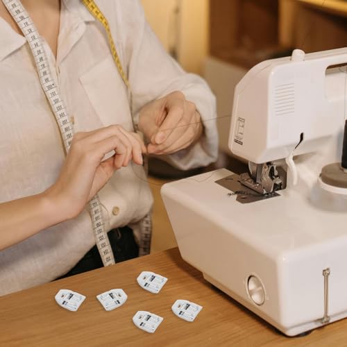 Set de 5 pies prensatelas invisibles para máquina de coser miniatura 6