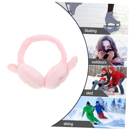 Plush Rabbit Ear Earmuffs for Winter Ear Protectors for Boys Durable and Safe for Outdoor Use for2