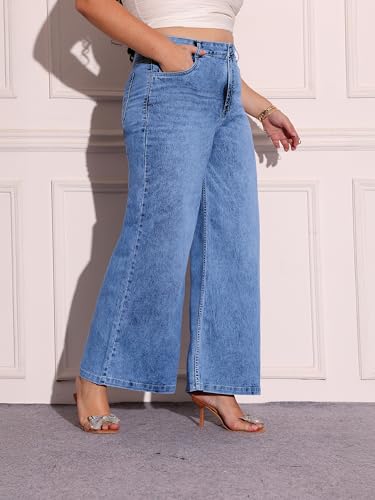 Image of Miss Chase A+ Women's Bootcut High Rise Regular Length Stretchable Denim Jeans