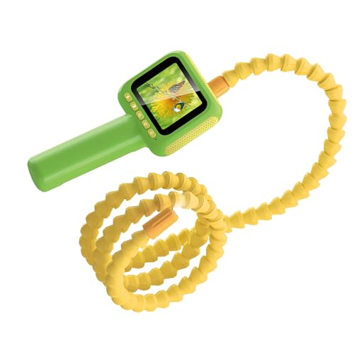 Caméra serpent endoscope rotatif flexible pour éclairer les zones sombres