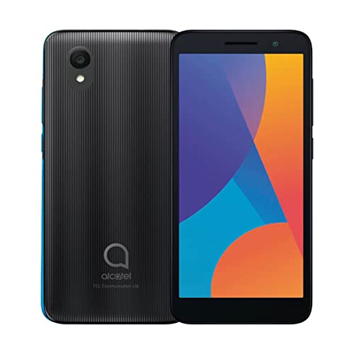 Alcatel 1 (2021) – Smartphone 16GB, 1GB RAM, single Sim, Volcano Black