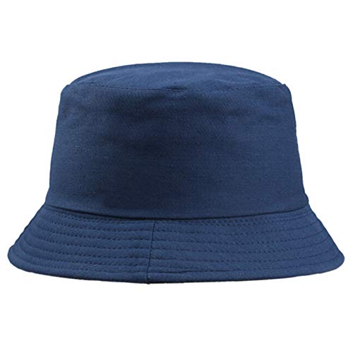 MOLUO Chapeau de pêcheur 1pc Femmes Hommes Adultes Coton Chapeau d'été Pêche Plage Chapeau Crème Solaire Chapeau Pin Anneau Soleil Chapeau d'été Chapeau Cover