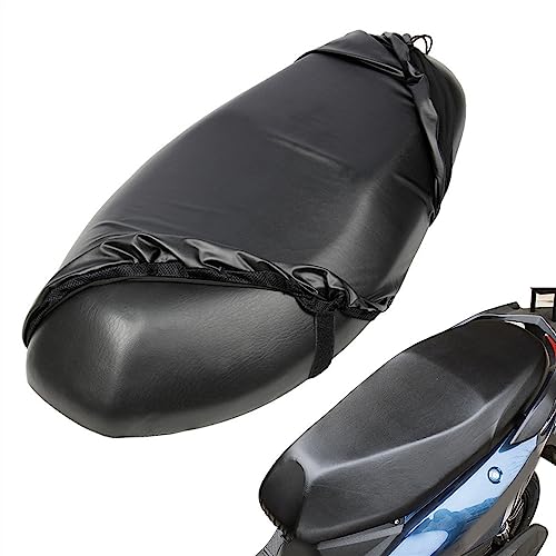 Cubierta de asiento motocicleta impermeable polvo y protector solar scooter universal