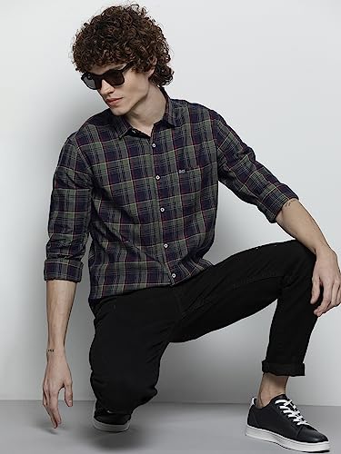 Image of THE Indian Garage CO Men Cotton Regular Fit Shirt