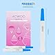 ACWOO Schwangerschaftstest Frühtest Streifen,Frühschwangerschaftstest Frühe Erken-nung,Vorteilspack Pregnancy Test, Schwangerschaftsfrühtest HCG Test Empfindlichkeit 25 mIU/ml,5 Stück (Blau)