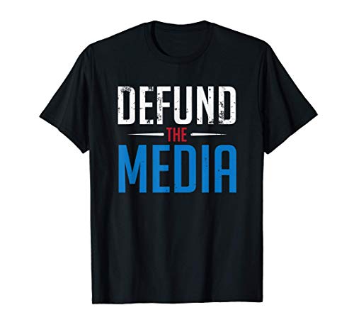 Deshacerse de los medios de comunicación Protesta política c Camiseta