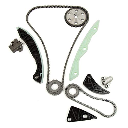 Evergreen TK5049 Timing Chain Kit Compatible With 06-10 Hyundai Sonata Kia Rondo Optima Forte 2.4L DOHC G4KC
