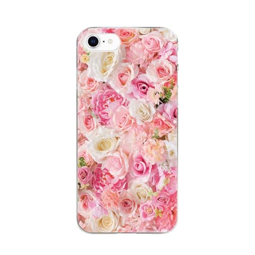 seventwo Pixel 9a 互換品 9a(ナインエー) 適合 ケース ハードクリアタイプ ピクセル ナイン エー ポリカーボネート フラワーデザイン 花 B hard-f-009