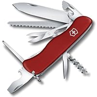 Victorinox Schweizer Taschenmesser Outrider, Swiss Army Knife, Multitool, 14 Funktionen, Feststellklinge, Schraubendreher