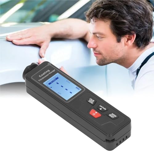 Medidor portátil de espesor de pintura con calibración personalizable miniatura 7